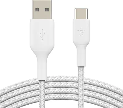 Zdjęcie produktu dla Belkin CAB002BT0MWH, 0,15 m, USB A, USB C, Biały