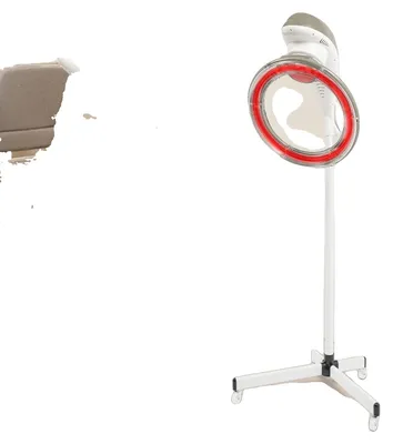 Obrázok produktu pre Stojan na fén, výkon 950 W, výškovo nastaviteľný v rozmedzí 155–178 cm, infračervené ohrievanie, otočná hlavica o 360°, 4 kolieska