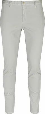 Produktbild von Alberto Herren Chino Hose mit schlanker Passform und klassischem Schnitt, Grau