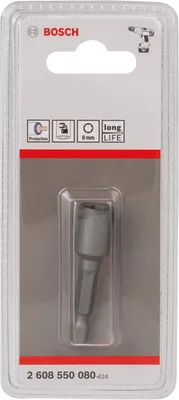 Produktbild von Steckschlüssel, 50 x 8 mm, M 5, mit Magnet