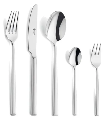 30-teilige Besteckset für 6 Personen, Edelstahl, spülmaschinengeeignet