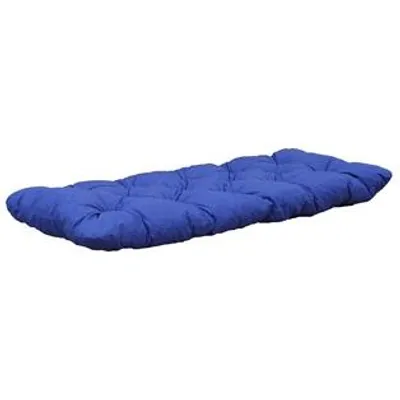 Produktbild von Bankauflage 2-Sitzer-Sitzkissen ca. 120 x 50 x 8 cm, blau