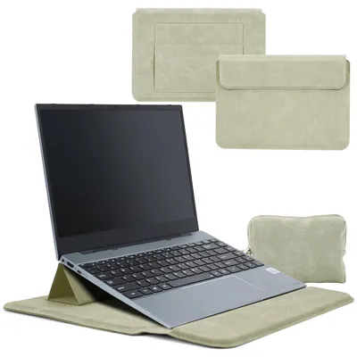 Produktbild von Laptop-Hülle mit Ständer und Handballenauflage für 15-16 Zoll