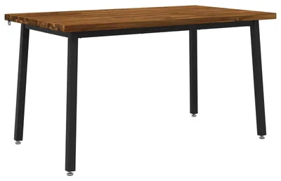 Productafbeelding van Vierkante Eettafel 140 x 70 x 75 cm Massief Acaciahout