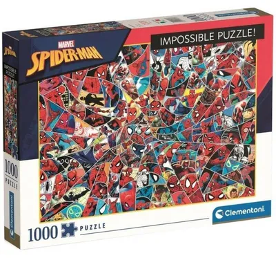 Obrázok produktu pre Nemožné puzzle! - Spiderman (1000 dielikov) - Clementoni 39657 - (Hračky / Puzzle)