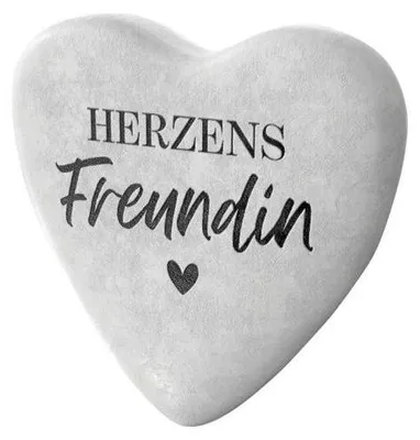 Produktbild von Handschmeichler „Hab dich lieb“, Herz aus Marmor, 6 × 4 cm, Farbe sortiert