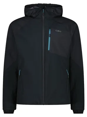 Produktbild von Cmp Man Jacket Fix Hood Nero-Antracite Nero-Antracite 52