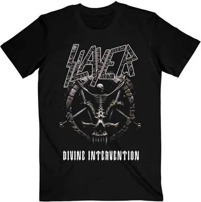 Produktbild von Slayer Divine Intervention 2014 Dates Black L T-Shirt