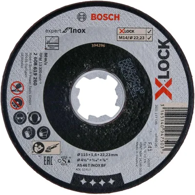 Produktbild von PRO Stainless Steel and Metal X-Lock Trennscheibe, 115 x 1.6 x 22.23 mm, gerade