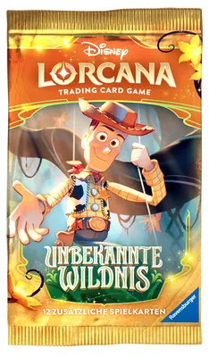 Produktbild von Ravensburger Sammelkarten Disney Lorcana Unbekannte Wildnis Schatzkiste der Luminari DE