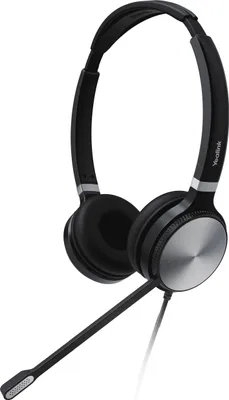 Obrázok produktu pre Yealink UH36 Dual - Kabelgebunden - Büro/Callcenter - 20 - 20000 Hz - 155 g - Kopfhörer - Schwarz - Silber