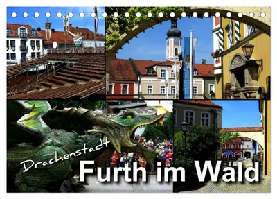Produktbild von Drachenstadt Furth im Wald (Tischkalender 2027 DIN A5 quer), CALVENDO Monatskalender