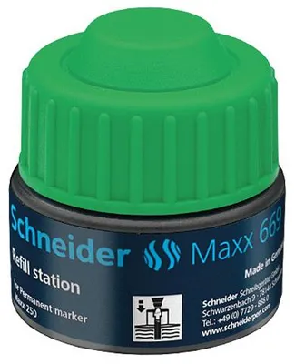 Produktbild von Schneider Schreibgeräte Maxx 669, Grün, 30 ml, Maxx 250