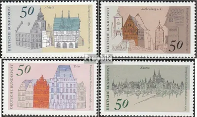 Produktbild von Briefmarken BRD (BR.Deutschland) 1975 Mi 860-863 (kompl.Ausg.) FDC Europäisches Denkmalschutzjahr