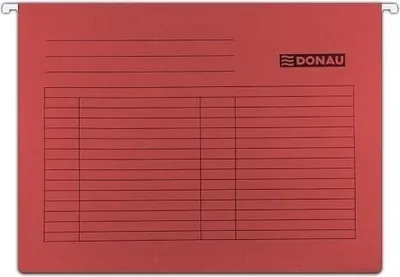 Produktbild von DONAU Hängekarte A4 rot