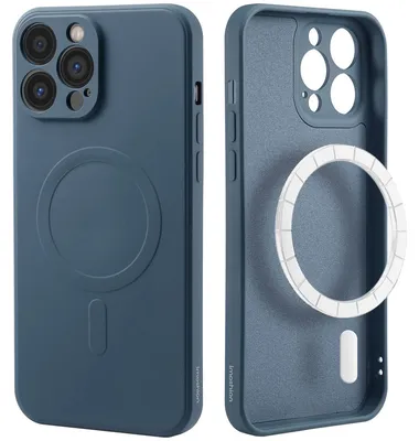 Obrázok produktu pre imoshion Farebný zadný kryt s MagSafe pre Apple iPhone 13 Pro Max - Tmavomodrý