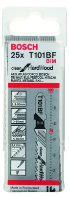 Obrázok produktu pre Bosch 2 608 634 988, Pílový kotúč, Drevo, dvojkovový, 2,7 mm, 10 cm, 25 kusov