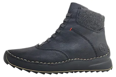 Produktbild von Rieker 51553 Stiefeletten Schwarz/Grau Größe EU 39
