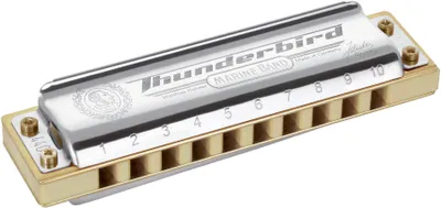 Obrázek produktu pro Hohner Marine Band Thunderbird LG ( Low G )-Richter Diatonická ústní harmonika