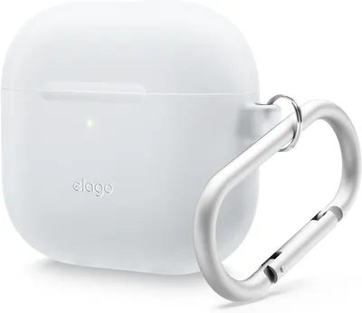 Produktbild von Elago Silikon-Hängehülle für AirPods 4, Nachtblau