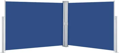 Obrázek produktu pro vidaXL Výsuvná boční markýza modrá 140 x 1000 cm
