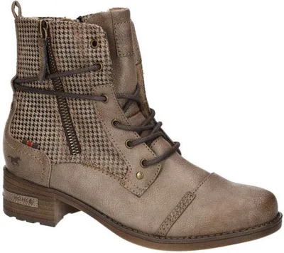 A single brown women's boot.