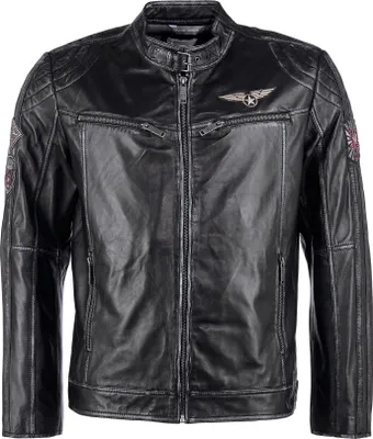 Produktbild von JCC Lederjacke 3102171 Herren vintage black 50