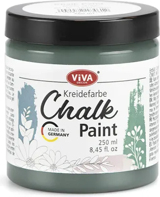 Produktbild von VIVA DECOR - Chalk Paint Kreidefarbe 250 ml - Misty Green