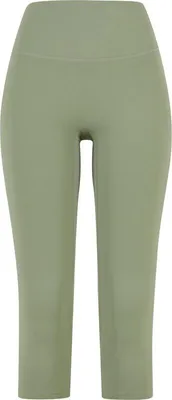 Produktbild von Urban Classics Leggings Damen Ladies Capri Leggings grün XS