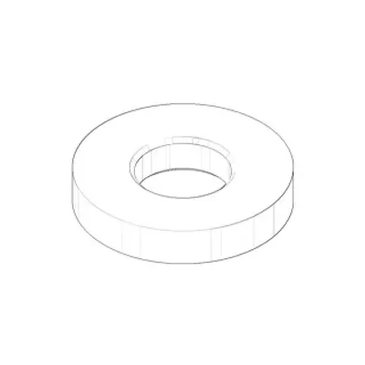 Produktbild von Dornbracht Rosette Chrom 55x10mm 092789001-00