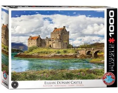 Imagen del producto de Eurographics, rompecabezas del Castillo de Eilean Donan, Escocia, 1000 piezas, paisaje