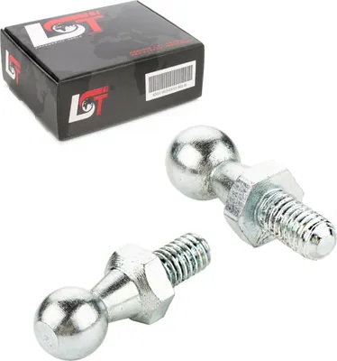 Produktbild von 2x Kugelzapfen Kugelkopf M6 10mm Gasfeder DIN71803 für JEEP CHEVROLET FORD ROVER