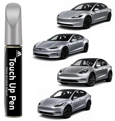 Produktbild von Autolackstift Silber, 12 ml, für kleine Lackschäden, einfache Anwendung