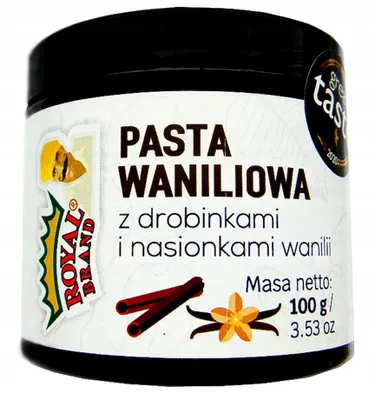 Zdjęcie produktu dla Pasta Waniliowa 100g skoncentrowany ekstrakt wanilii oryginalna wanilia