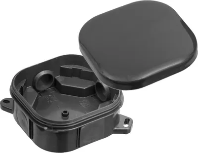 Produktbild von Abzweigdose Verteilerdose IP54 schwarz 92x92x44 Aufputz Verbindungsdose