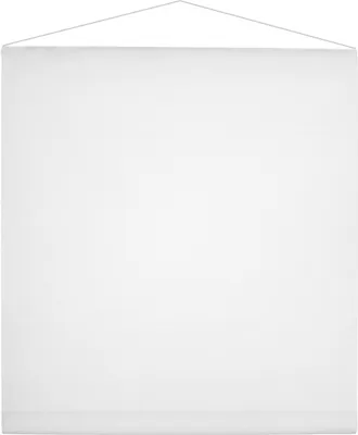 Produktbild von Raumbanner Stoffbanner Dekostoff Raumdekoration Vlies 80 cm x 12 m - weiß