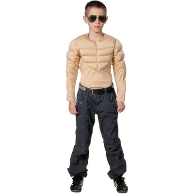 Produktbild von Muskelshirt für Kinder Kindergröße: 140
