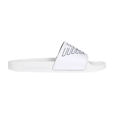 Produktbild von Herrenhausschuhe EMPORIO ARMANI bandeau slide meer schwimmbad beachwear artikel XVPS01 XN129 SCHUHE BEACHWEAR  ITALY, EU 42 - UK 8 - USA 8.5 - CN 269/92, Poliuretano 100%
