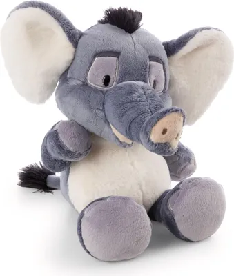 Produktbild von NICI Plüsch Wild Friends Elefant El-Flora schlenkernd grau 35cm