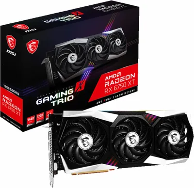 Image de MSI Radeon RX 6750 XT GAMING X TRIO 12G - Images