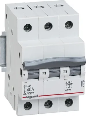 Immagine prodotto di Sezionatore Legrand RX3 3P 40A