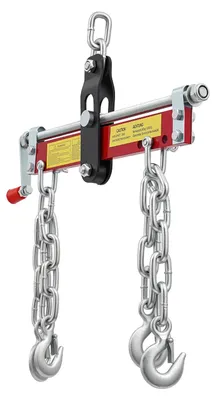 Produktbild von Motorenausgleich, 900 kg Tragfähigkeit, Mikroverstellfunktionen, ROT