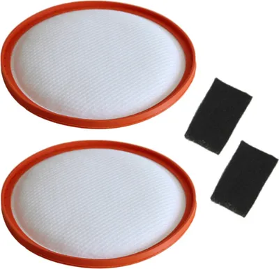 Produktbild von Trade-Shop Filter-Set (2x Motorschutzfilter + 2x Vormotorfilter) kompatibel mit Dirt Devil Centec2 PowerCyclone Rebel Staubsaugern ersetzt 2288002