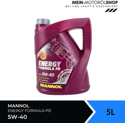 Produktbild von Mannol Energy Formula PD 5W-40 5 Liter