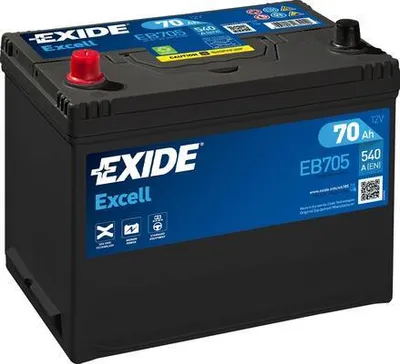 Obrázok produktu pre Štartovacia batéria Exide 12V 70Ah 540A (SK)