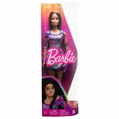 Produktbild von Barbie Fashionistas-Puppe mit gekrepptem Haar und Sommersprossen