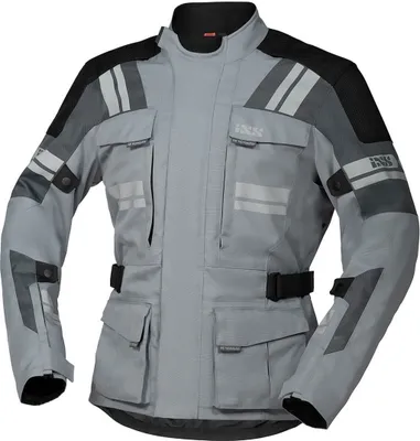Image de Veste textile pour moto IXS Tour Blade-ST 2.0, gris clair/gris foncé/noir, S