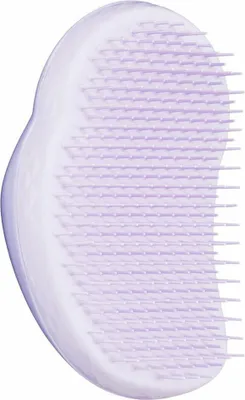A lilac cloud-colored hairbrush is shown against a white background.