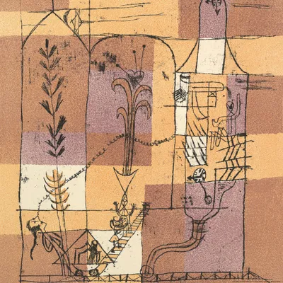 Obrázek produktu pro Paul Klee - Hoffmannovský výjev, 1921 (70 x 70 cm)