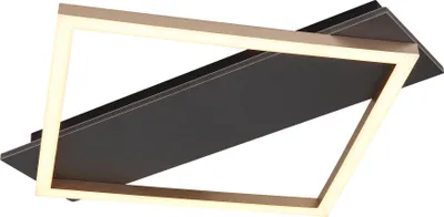 Produktbild von GLOBO 67330G-18 BEATRIX I Deckenleuchte Metall schwarz matt, LED